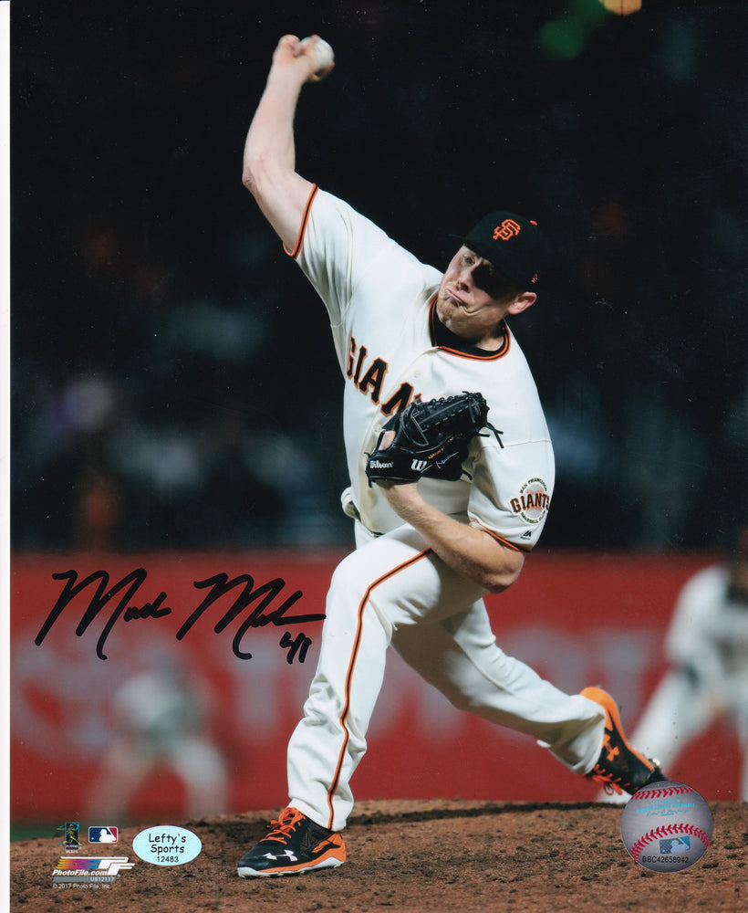 Ehire Adrianza San Francisco Giants Autographed 8x10 Photo (Vertical,  Batting, White Jersey)