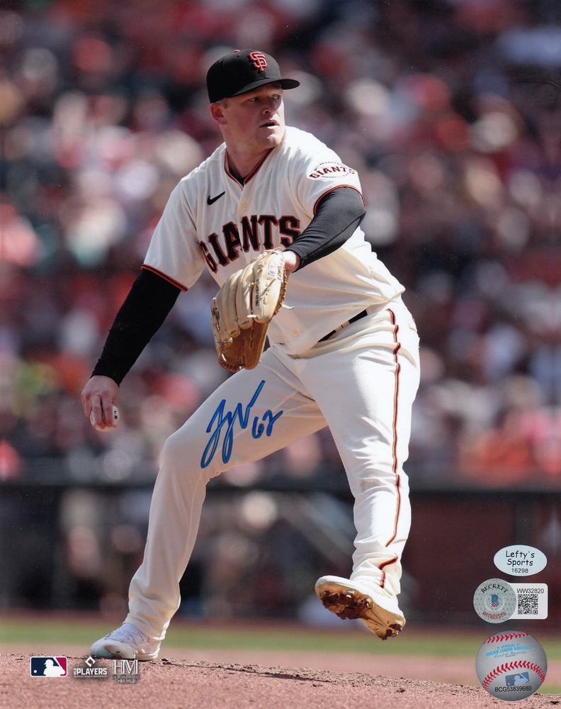 Logan Webb San Francisco Giants Autographed 8x10 Photo (Vertical