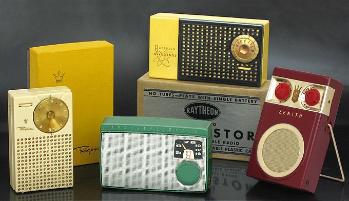 vintage transistor radios