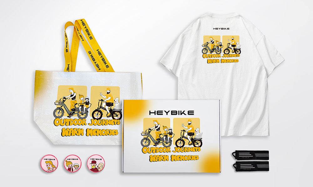 Heybike Free Gifts on 3rd anniversary