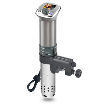 KitchenBoss G320 Immersion Circulator in Silver Machine Ultra-Quiet, 1100 Watts,  IPX7 Waterproof 
