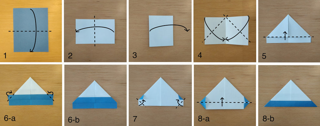 tutoriel bateau en origami 1