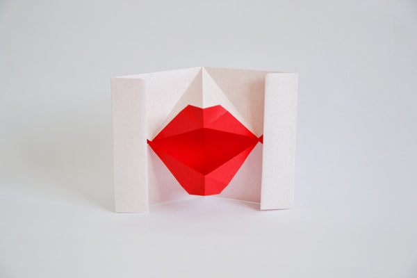 bisou en origami