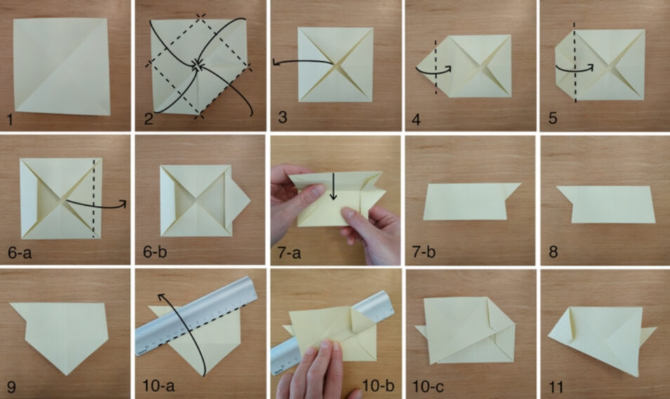 Tutoriel chien en origami