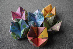 cocottes en origami