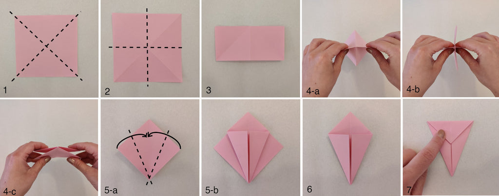 Tutoriel flamant rose en papier origami
