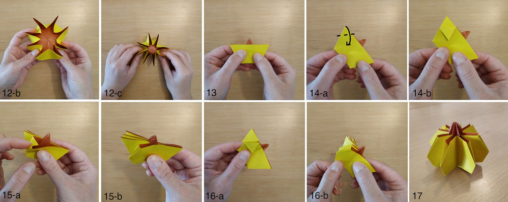 tutoriel citrouille en origami