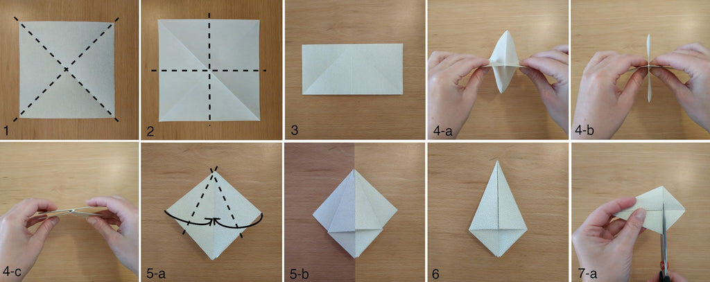 tutoriel marque-place sapin en origami 1