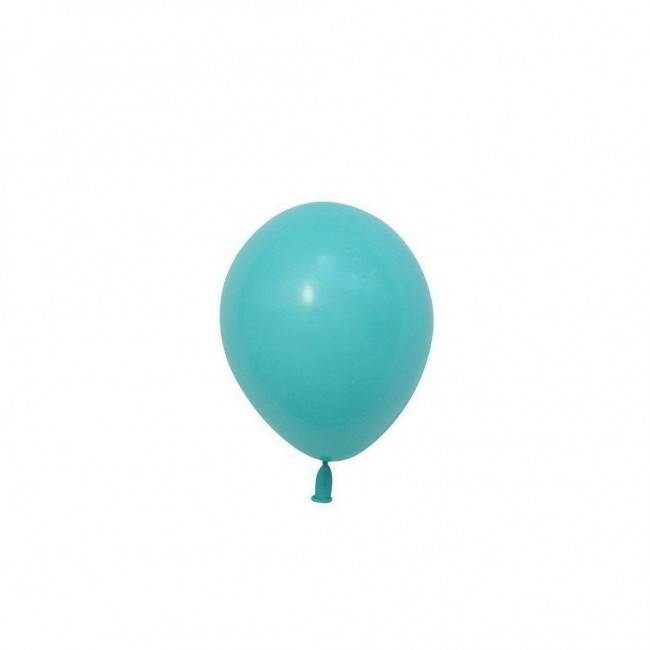 Mini Tiny Tiffany Blue Latex Balloons 5 