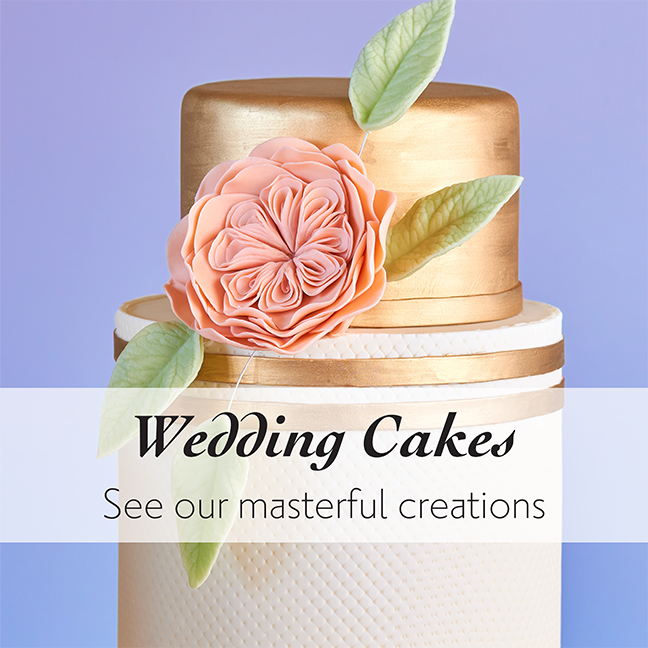 Wedding Cakes by Local Bakery