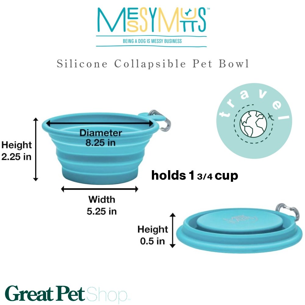 Messy Mutts - Collapsible Bowl - Happy Hounds Pet Supply