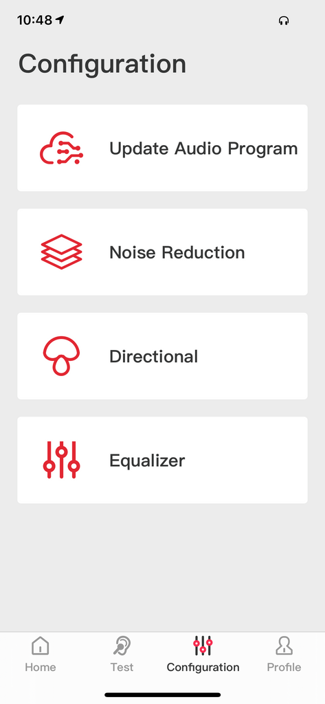Ceretone Quadra M1X Aide auditive Bluetooth compatible avec l'application iPhone Android