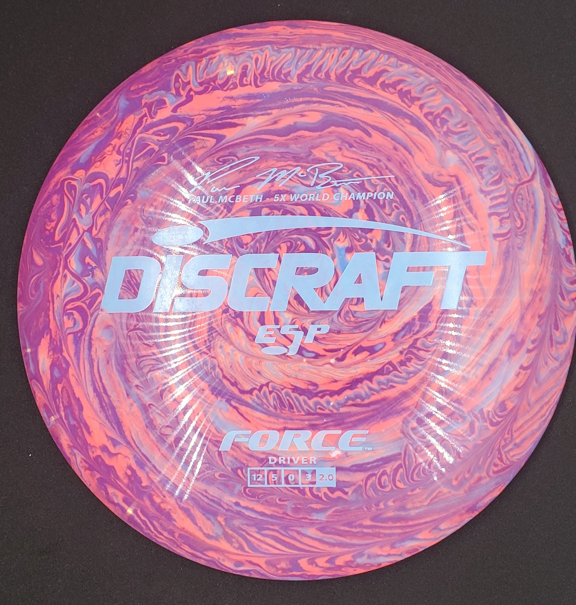 Paul Mcbeth 5x Esp Force Discraft 174 24g Yeet Street Discs