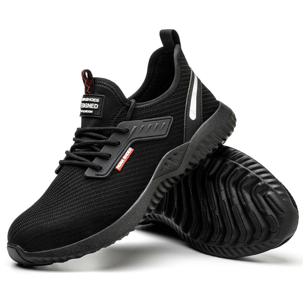 Zeta Black | Veiligheidsschoenen Werkschoenen Heren – Shoes