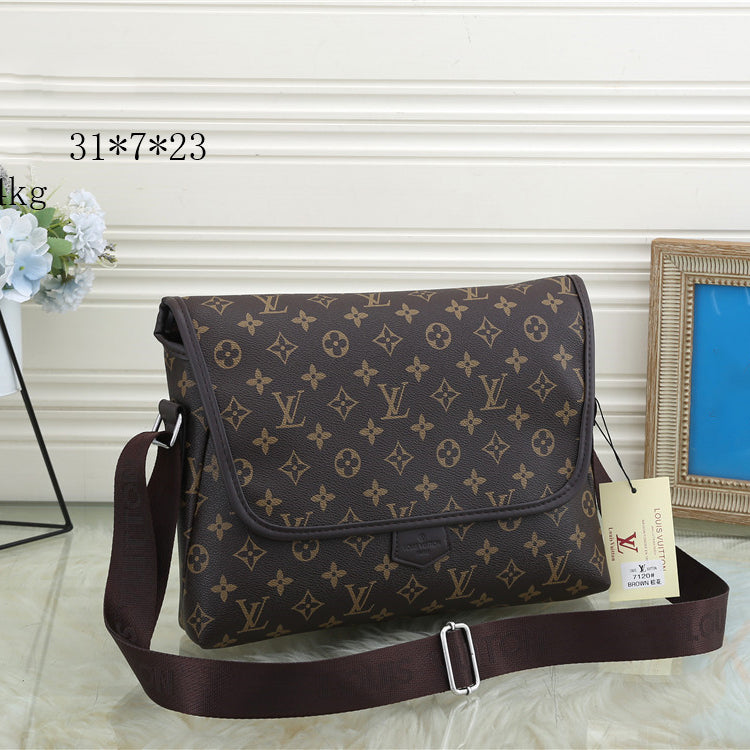 Louis Vuitton LV New Canvas Flap Shoulder Bag New Crossbody Bag from