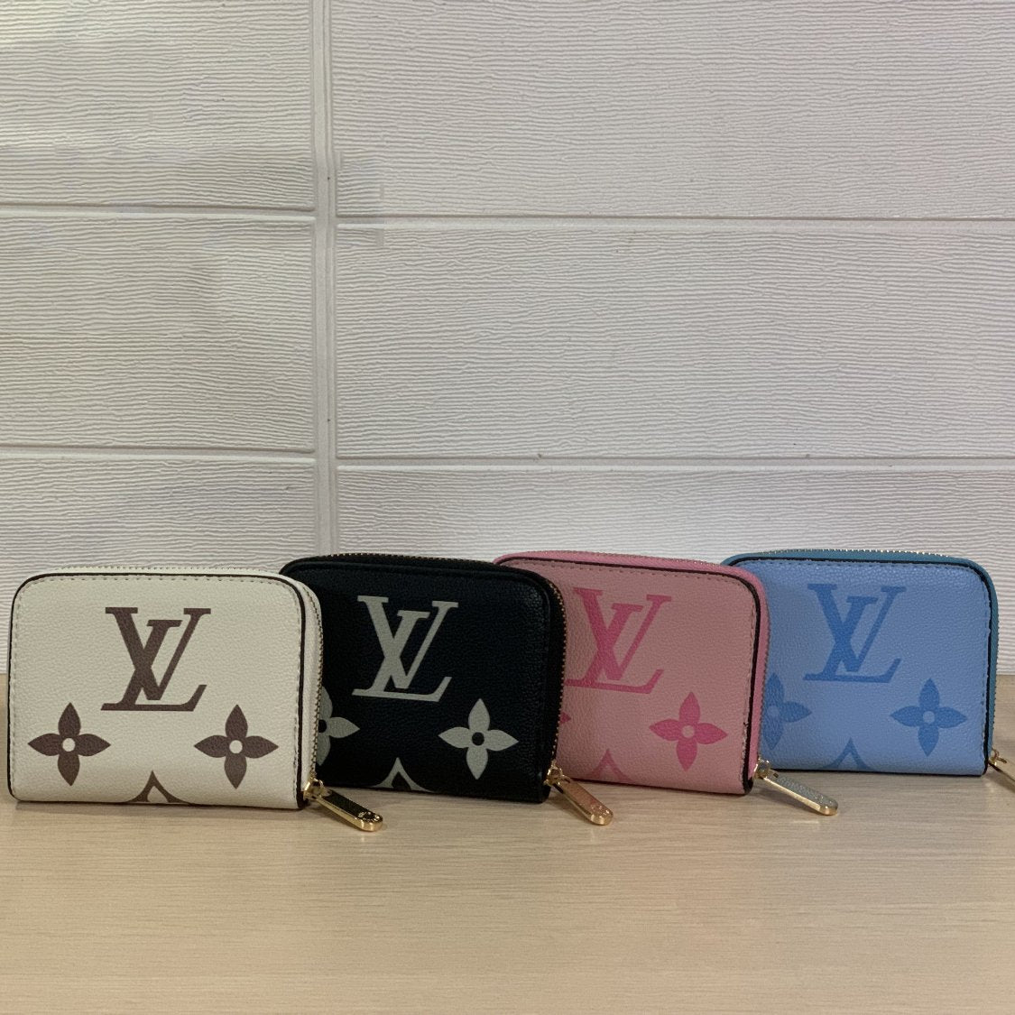 Louis Vuitton LV By the Pool Monogram Short Zip Wallet Bag