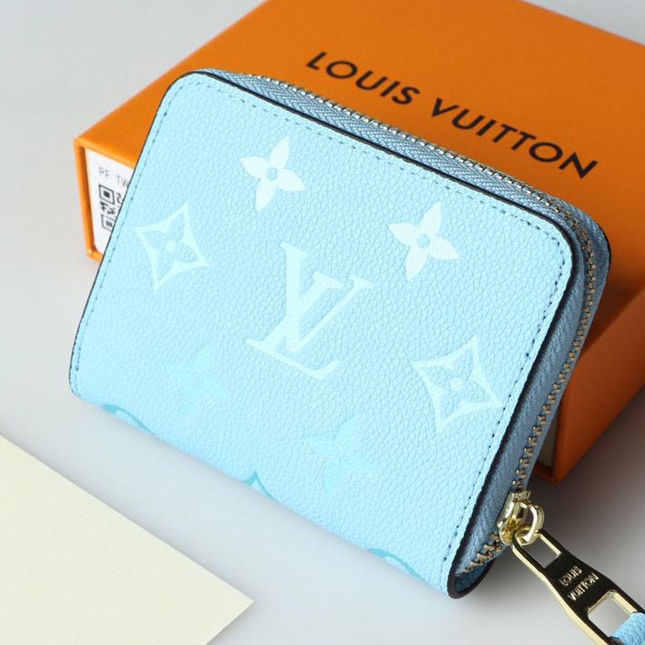 Louis Vuitton LV By the Pool Monogram Women's Short Zippy Wa