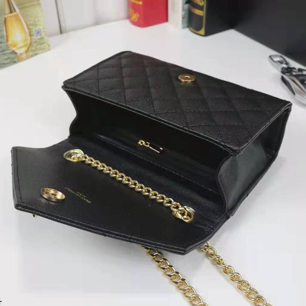 YSL New Fashion Ladies Flap Chain Shoulder Bag