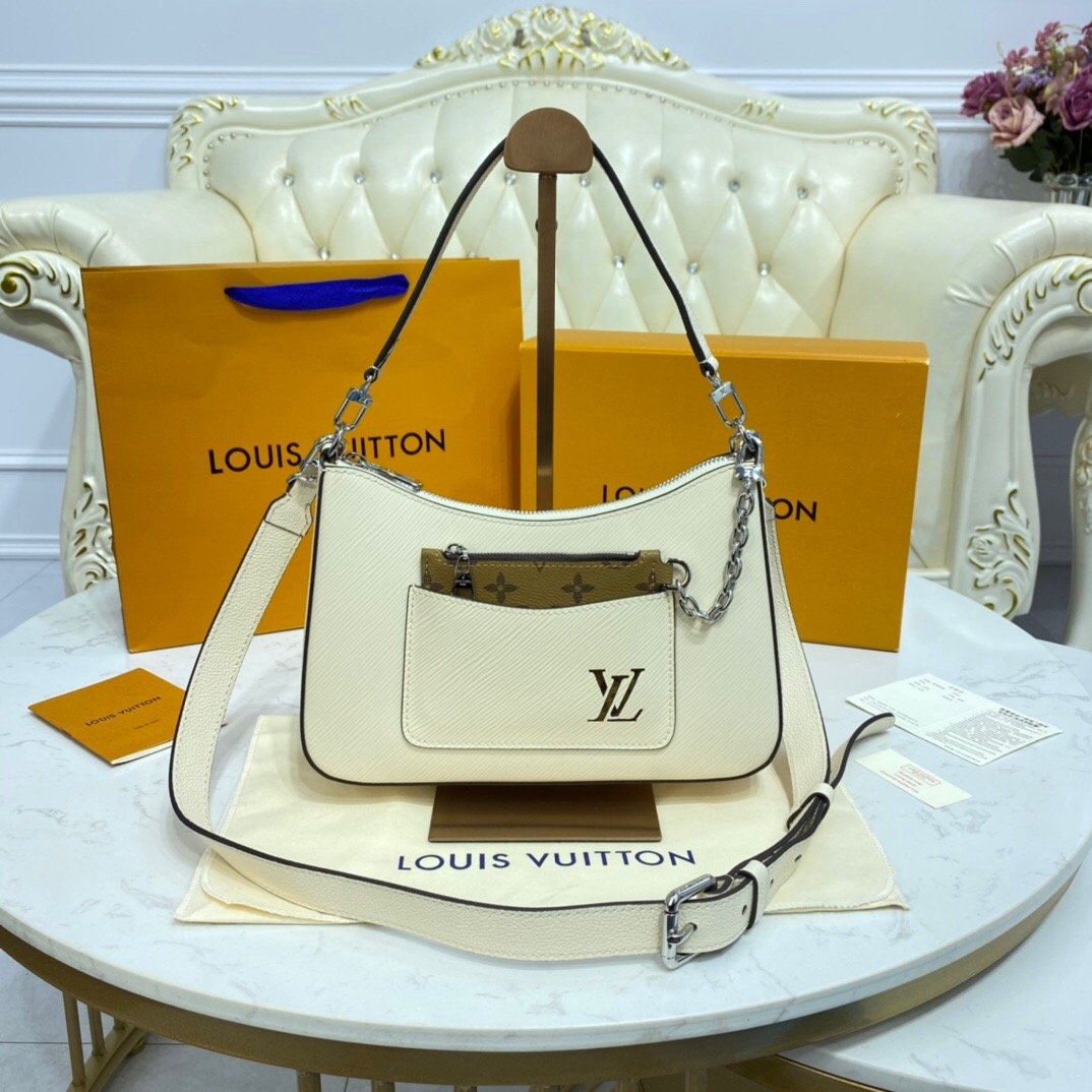 LV Louis Vuitton Marelle Monogram Shoulder Bag Messenger Bag Wal