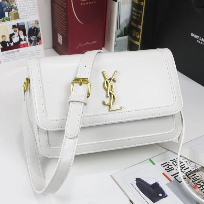 YSL Simple Classic Flap Shoulder Crossbody Bag