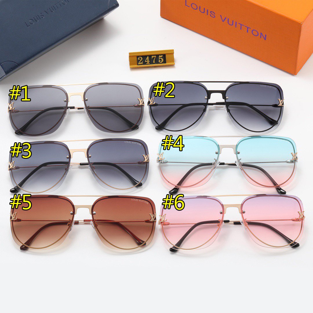 Louis Vuitton LV Woman Men Fashion Summer Sun Shades Eyeglasses Glasses Sunglasses