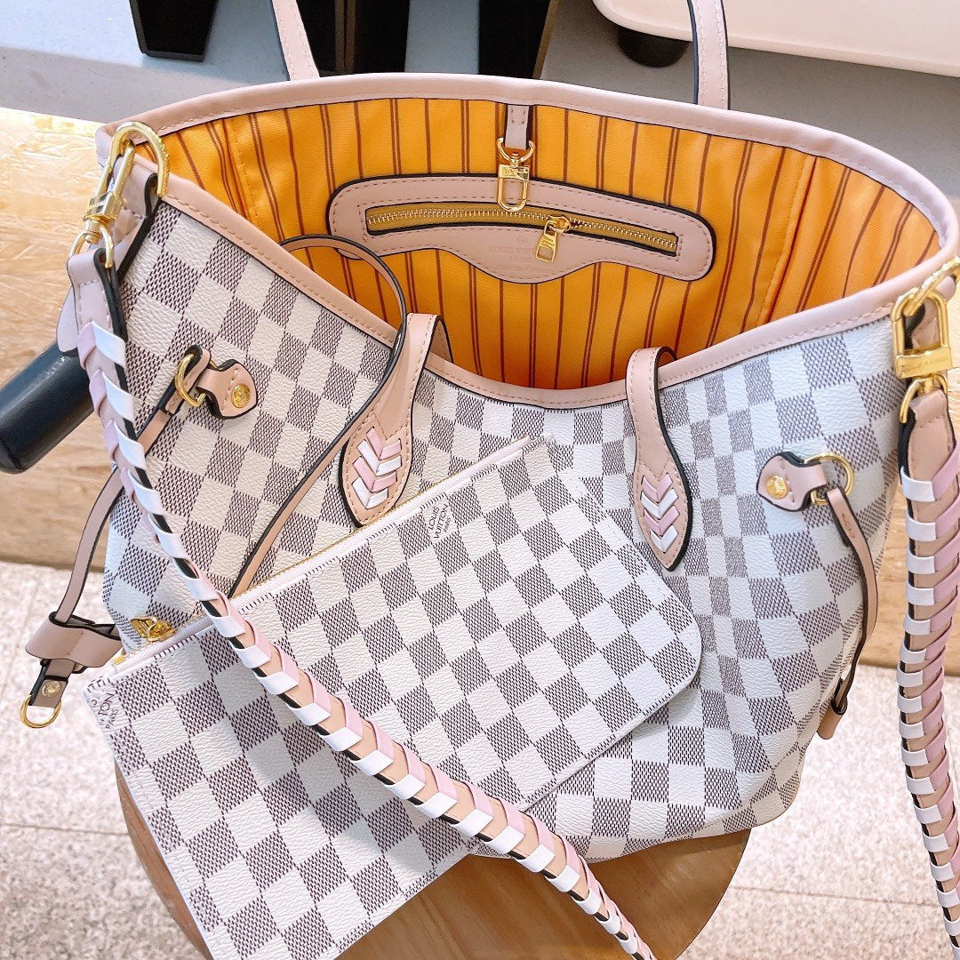 LV Louis Vuitton Neverfull Women's Shopping Bag Shoulder Bag