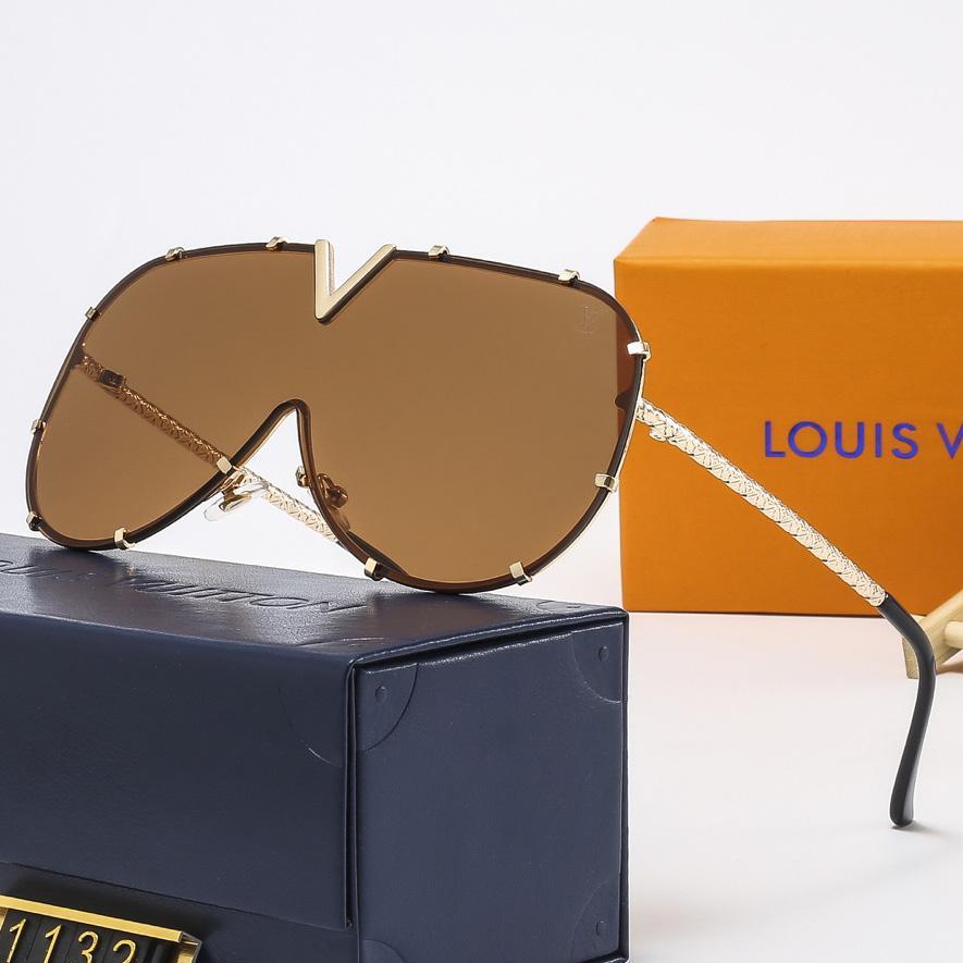 LV Louis vuitton men's and women's classic sunglasses