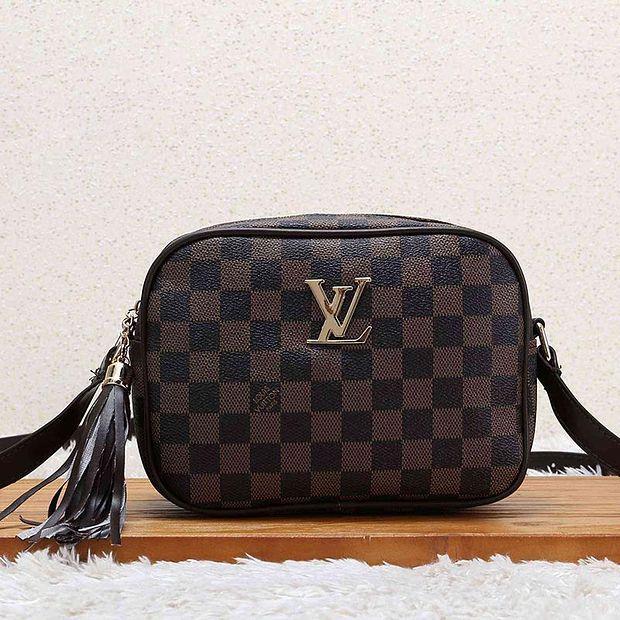 Louis Vuitton LV Women Fashion Leather Satchel Crossbody Shoulde