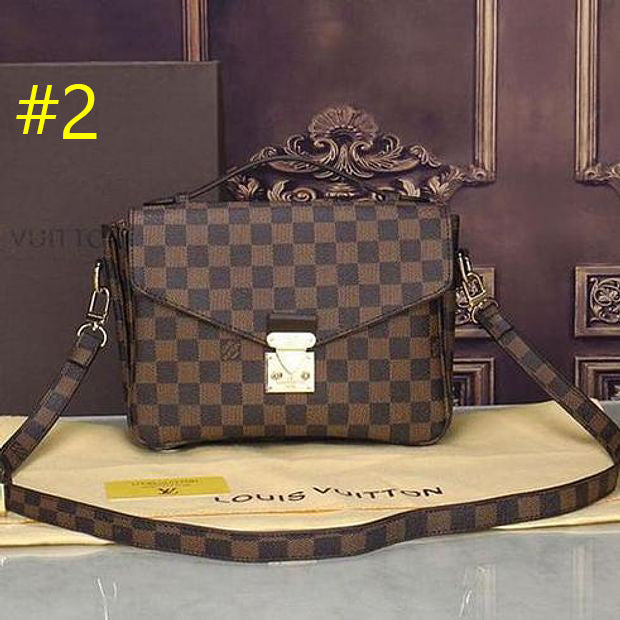 Louis Vuitton Square Cross Body Bag Damier Ebene