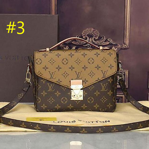 LV Louis Vuitton Women's Fashion Printed Vintage Crossbody Shoulder