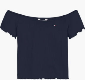 tommy hilfiger off shoulder top