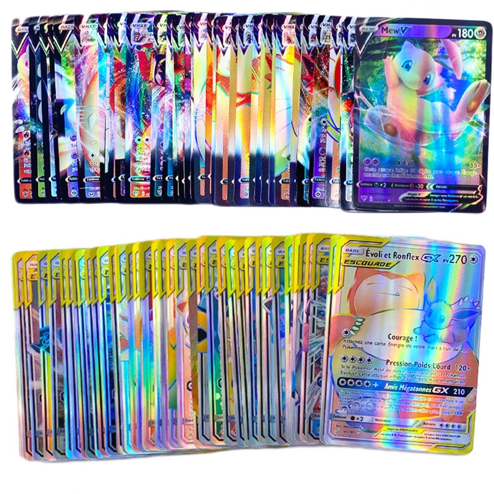 Pokemon Card Featuring 100 Team 0 Gx 110 V 40 Vmax Mega Ex