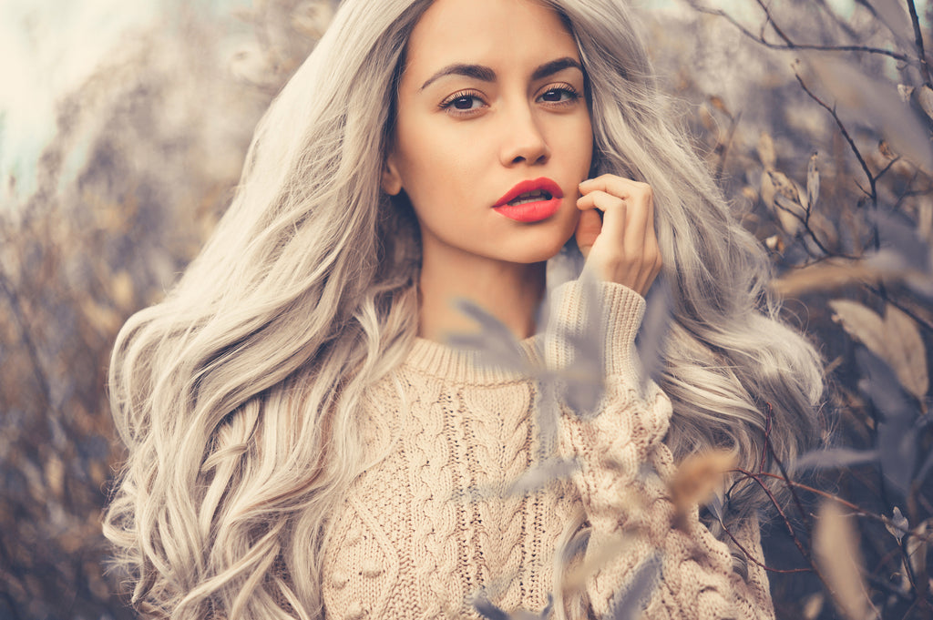 beautiful gray hair trend