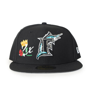 New Era Florida Marlins 1997 World Series 59FIFTY Fitted 7 1/2 / Black