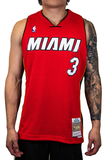 Tim Hardaway Miami Heat Mitchell & Ness NBA Jersey L Large White Black  Red NWT