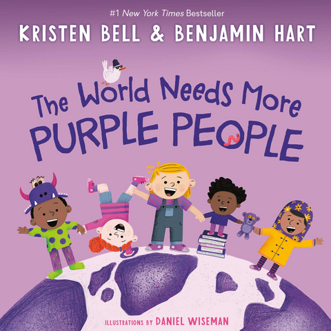 children book called The World Needs More Purple People