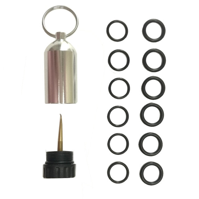 Mini Aluminum Scuba Diving Tank With 12 O Rings Brass Pick Dive Key Ch Nooty Com