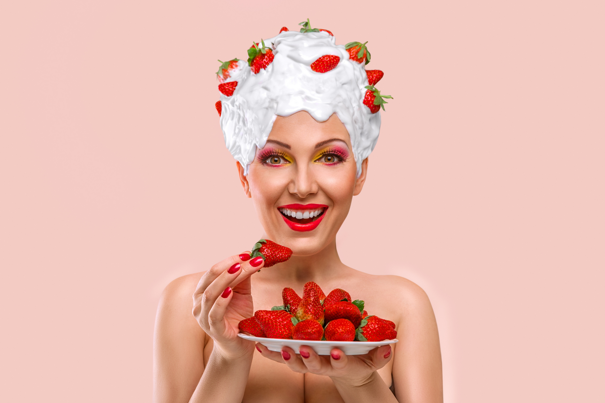 IPL hair removal for strawberry skin