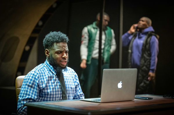  Keiran Hamilton-Amos, Alexia McIntosh, Corey Campbell, Sarah Githugu, Pip Barclay, Elaine Barrett, Corah Fowles, Joelle Ikwa, Valmy Luwawu, Sophie Wood & Tayla Senior in Big Aunty, Belgrade Theatre, Coventry. Photo credit: Nicola Young Photography © 