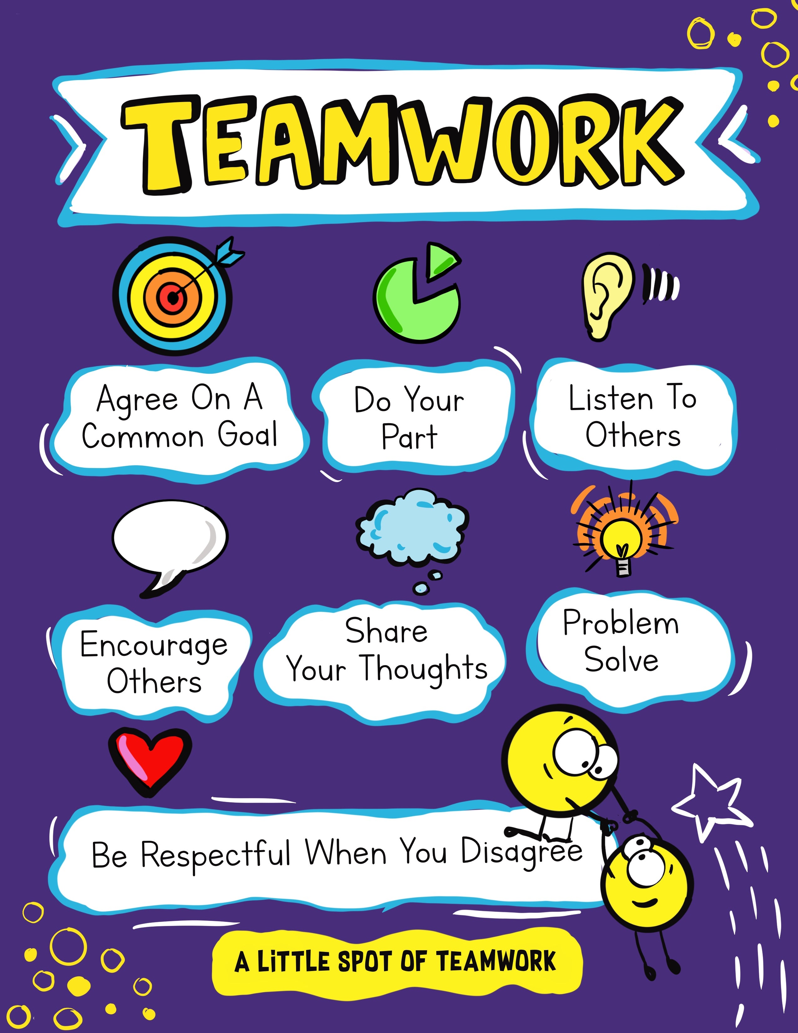 Teamwork SPOT Poster Digital Download | Diane Alber | Reviews on Judge.me