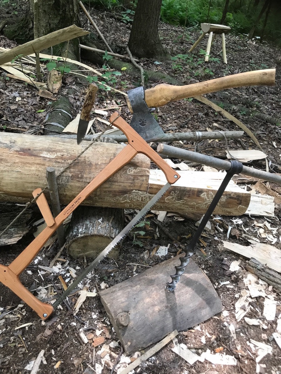 bushcraft tools needed to create bushcraft furniture