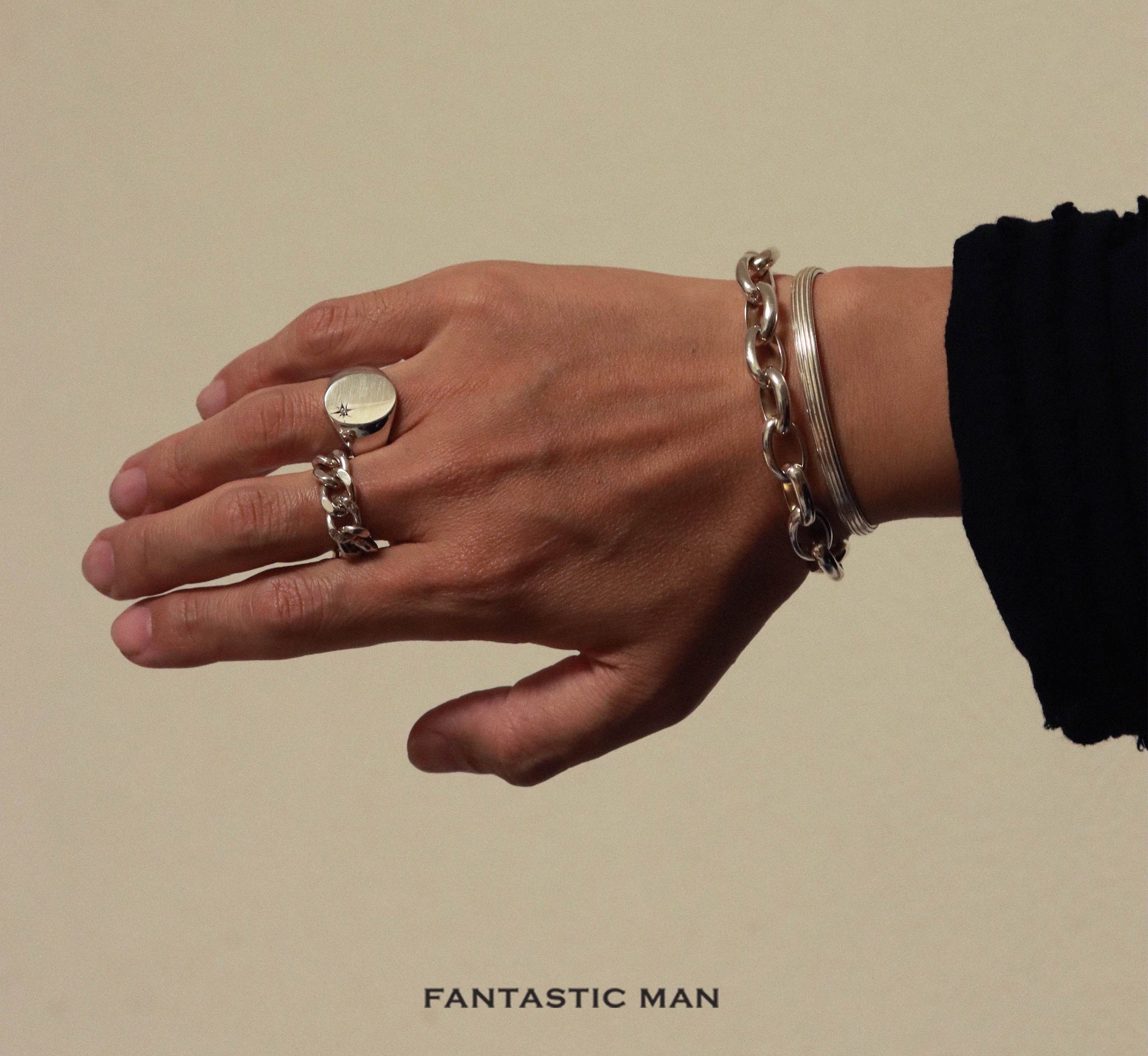 希少 FANTASTIC MAN ファンタスティックマン④ スター シルバー