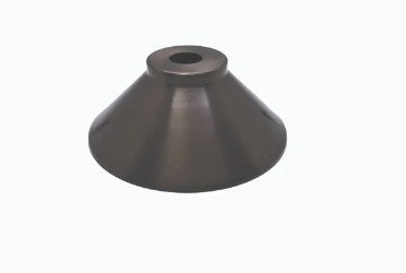 Lumien Accessory, Brass Micro Shade Component, Flat Top Dome