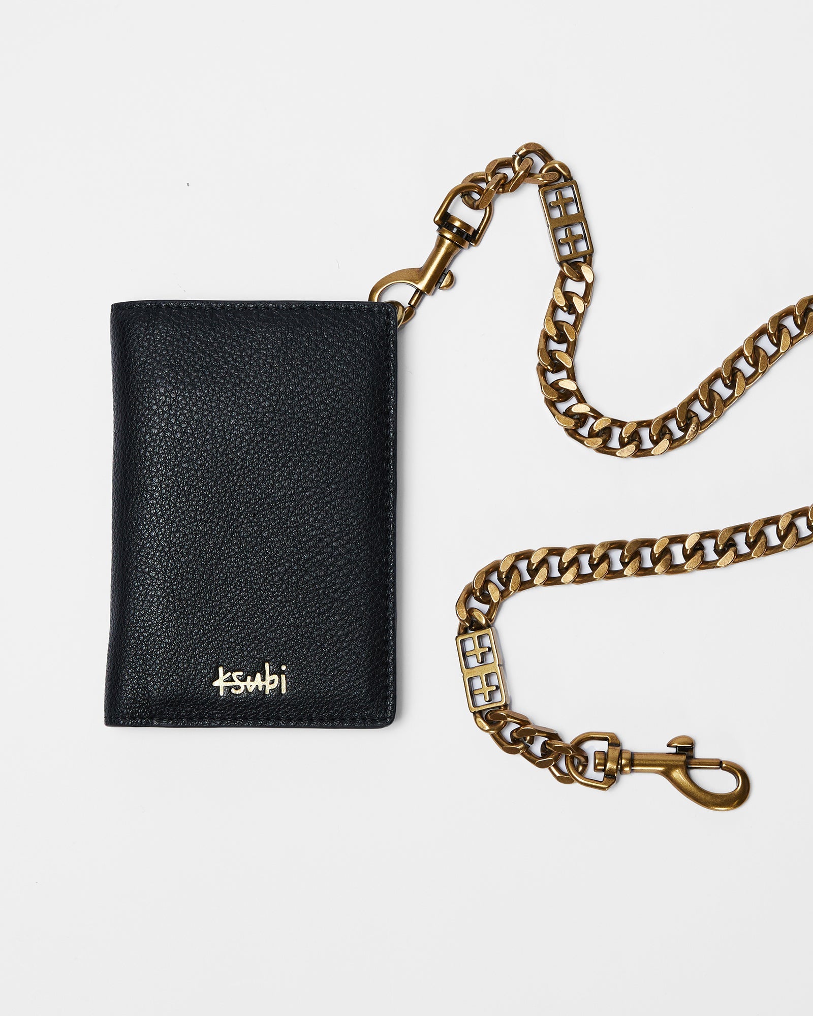 Cheap HUMERPAUL Genuine Leather RFID Blocking Men Wallet Coin Purse Card  Holder Chain Slim Bifold Wallet | Joom