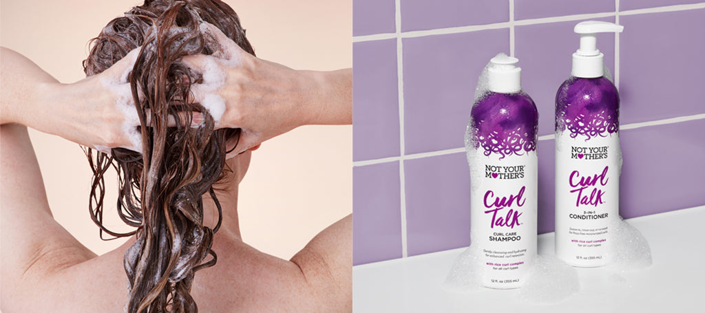 Curl Talk Shampoo and 3-in-1 Conditioner