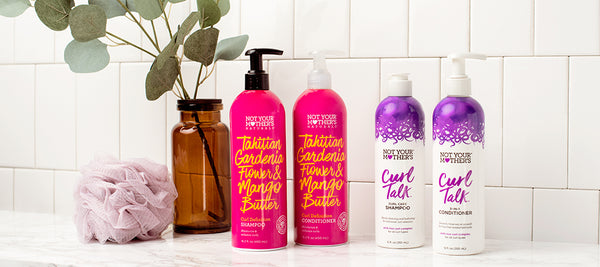 Tahitian Gardenia Flower and Curl Talk Shampoos and Conditioners