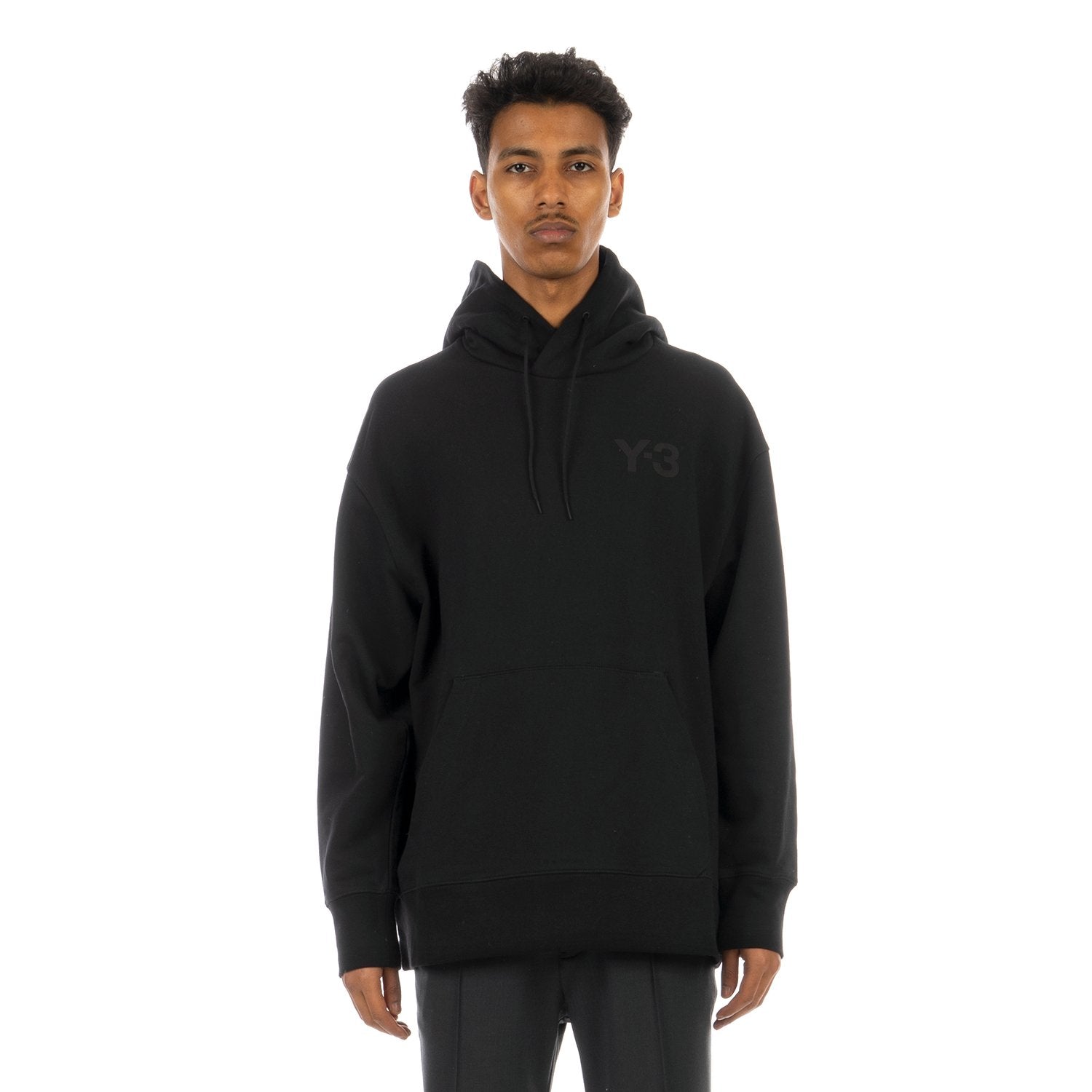 y3 classic chest logo hoodie