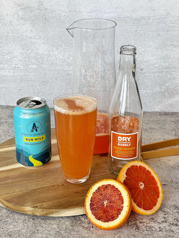 Blood Orange & Grapefruit Radler