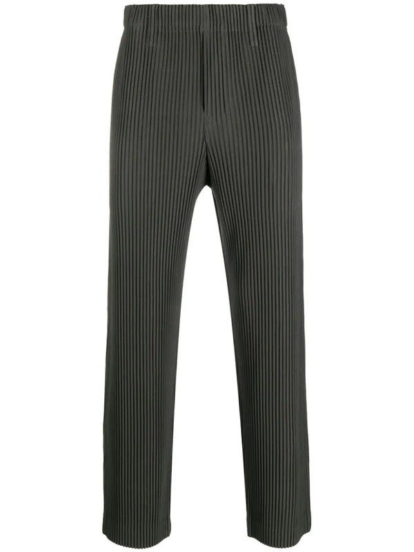 Outer Pleated Mesh Pants