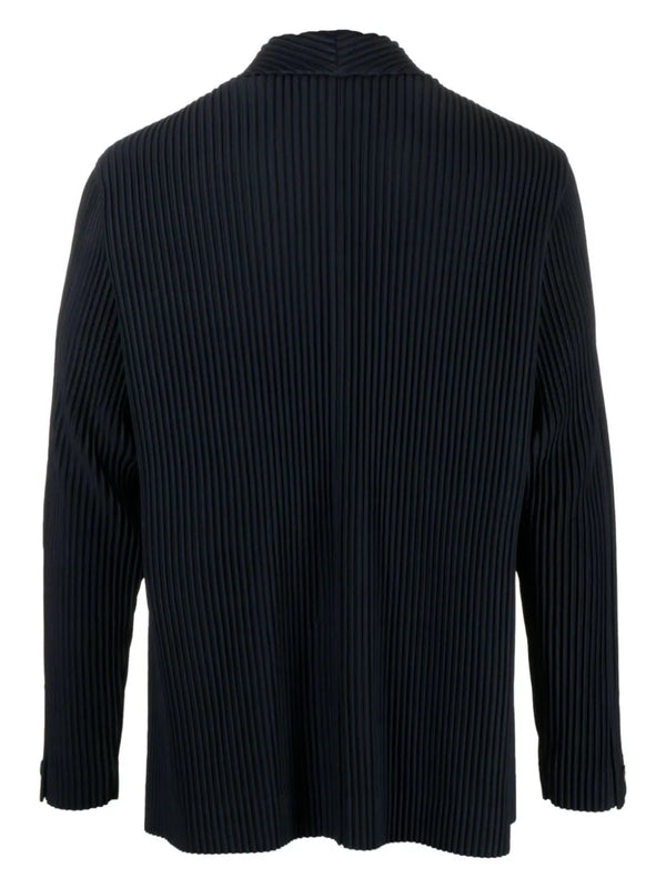 Issey Miyake Homme Plisse │ AW23 Tailored Pleated Blazer in Black